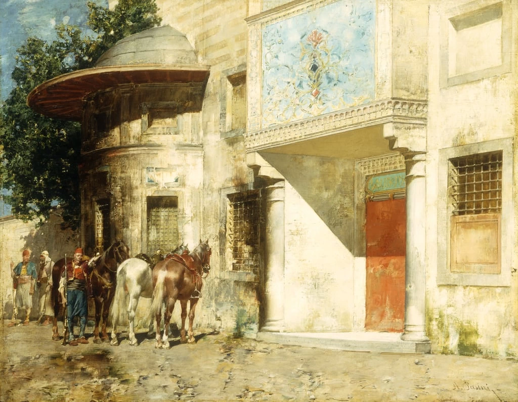 Fuori dalla Moschea